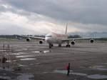 Iberia arrives in Bogota